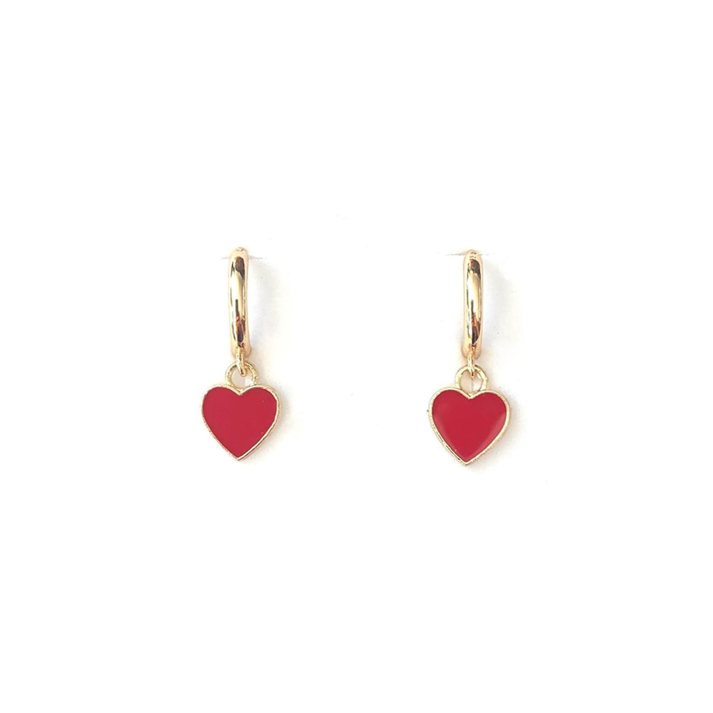 Pendientes Dorados Mujer Corazón
