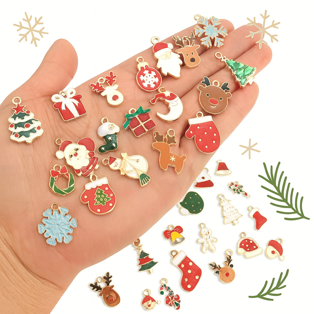 Set 5 Llaveros de Navidad 🔑