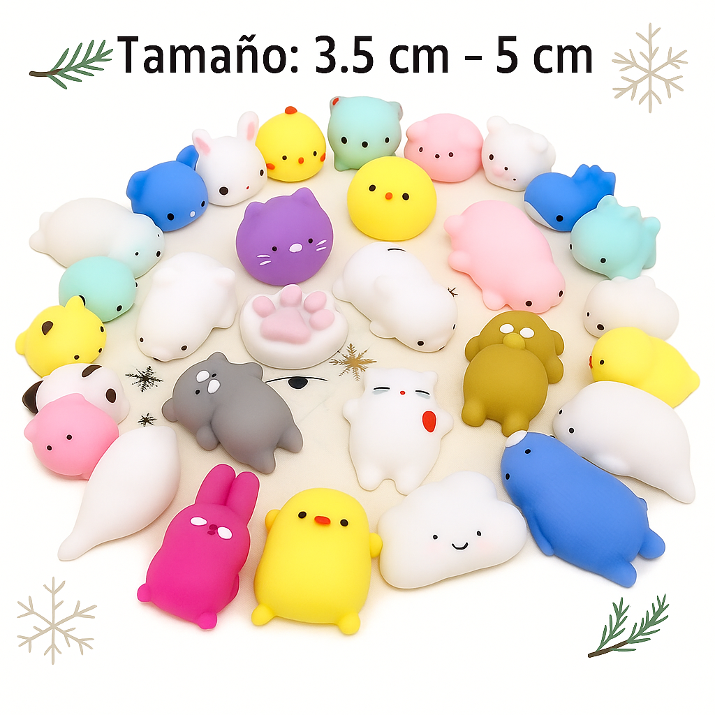 ✨ Mini Squishies Antiestrés ✨