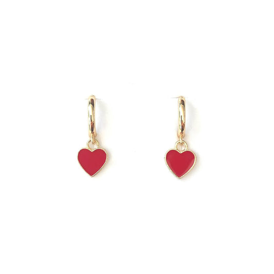 Pendientes Dorados Mujer Corazón