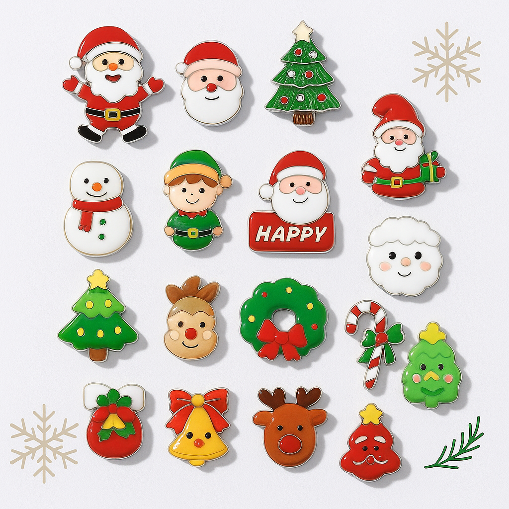 🧲 Imanes Navideños Alegres y Originales 🧲
