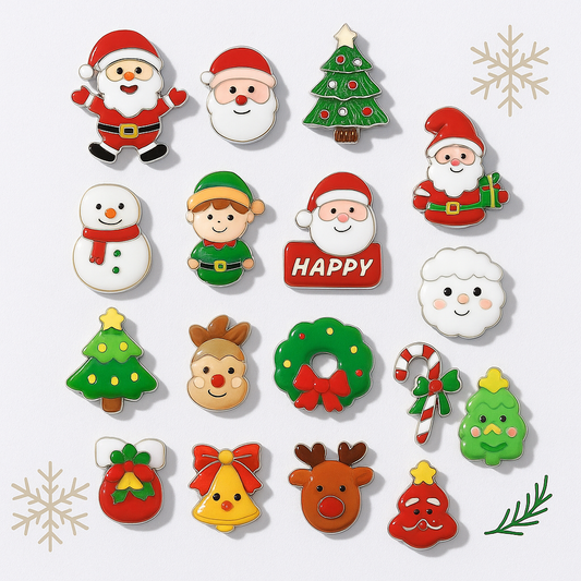 🧲 Imanes Navideños Alegres y Originales 🧲