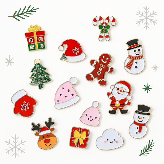 🎄 Broches Navideños – Detalles Originales y Festivos